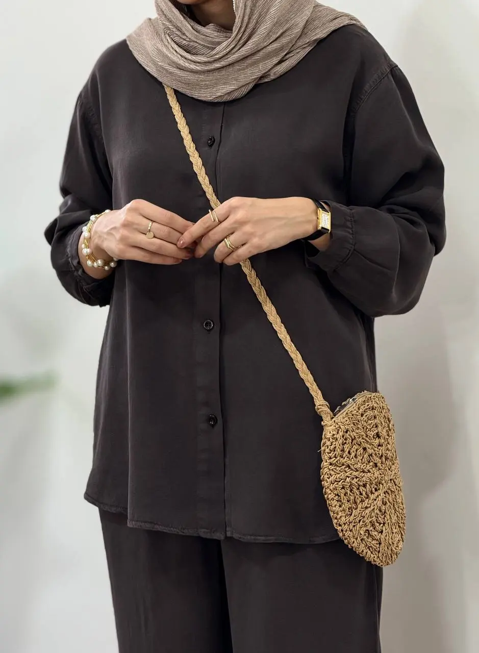 تونیک مانتویی سیلک لطیف 4